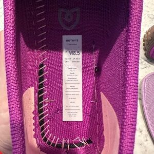 Never worn 8.5 Rothy’s. $115